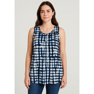 Koolaburra by UGG Essentials Cozy Jersey Tank Top Tie-Dye Size M A589783
